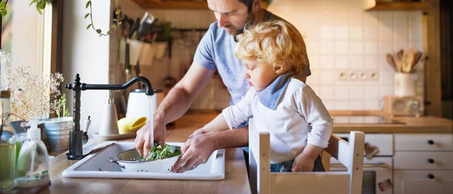 Montessori Toddler Heps At Home