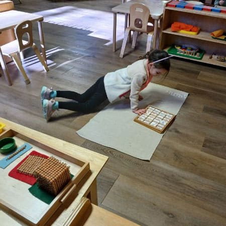 Prek rug area